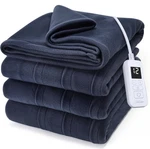 Sunbeam BSF9GFS-R595-13A00 Quilted Fleece Heated Blanket Blue Full Size. Fixed Price $37.50.