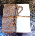 New Creative Co-op DF4996 Marble Hand Carved Wood Coaster Set (free Shipping. Fixed Price $25.99.
