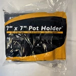 San Jamar 802SPH 7"X7" Pot Holder 1 Dzn Non-stick Coating Heat Protection. Fixed Price $24.99.