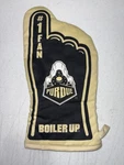 You The Fan! Ncaa Purdue Boilermakers #1 Mitt For Grills And Ovens. Fixed Price $10.00.