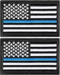 Hook & Loop Flag Patch 3''X 2'' (2 Pack) Usa Military Tactical For Hat Bag Vest. Fixed Price $7.99.