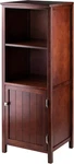 Pantry Cupboard With Shelves, Antique Walnut (94421). Fixed Price $132.99.