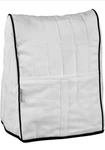 Genuine Kitchenaid White Black Quilted Canvas Cover Fits All Stand Mixer Models. Fixed Price $20.95.