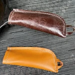 Usa Handmade Leather Cast Iron Pot Pan Skillet Handle Sleeve Cover Pair (2). Fixed Price $11.99.