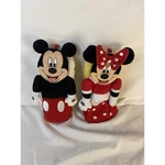Disney Park Mickey And Minnie Mouse Kitchen Oven Mitts Pot Holders Mittens. Fixed Price $13.00.
