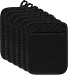 Horse 6PCS Pot With Pocket For Kitchen Black Holders Set Cotton. Fixed Price $15.39.