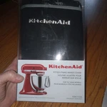 Kitchenaid Tilt Head Fitted Mixer Cover Onyx Black Storage Pocket Nob. Fixed Price $27.85.