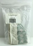 Longaberger Tea Red Basket Fabric Liner - Sage Leaf, 270065. Fixed Price $14.99.