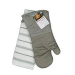 Kitchenaid All Purpose Set Textured Silicone Pot Holder With Cotton Terry Towel. Fixed Price $17.99.