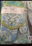 Fiesta Green Cove Kitchen Towel Oven Mitt & Pot Holder 3PACK Set Nwt. Fixed Price $22.00.