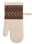 Mud Pie Farm Kitchen Brown Woven Mitt 11.50" X 5.25" New. Fixed Price $8.00.