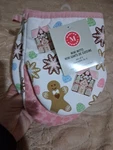 New Martha Stewart Mini Oven Mitts (2) Pink Gingerbread Candy Treats 100% Cotton. Fixed Price $22.99.