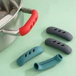 2 Silicone Pot Holder Cast Iron Hot Heat Skillet Handle Kitchen Pan Cover Sleeve. Fixed Price $5.99.