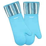 Alselo Oven Mitts Heat Resistant Silicone Kitchen Gloves Extra Long Sapphire. Fixed Price $38.99.