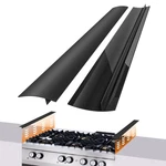 Flsepamb Silicone Stove Gap Covers, Pack Heat Resistant 21 Inches, Black. Fixed Price $10.89.