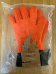 Original Ekogrips Heat Resistant Silicone Bbq Cooking Gloves Size Orange. Fixed Price $17.99.