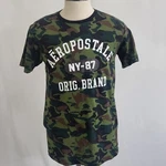 Aeropostale Mens Camo Short Sleeve Crew Neck T-shirt Size Mediun 100% Cotton. Fixed Price $5.93.