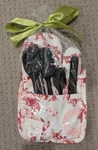 8 Oak Lane Christmas Red Pink Santa Holly Kitchen 10PCS Oven Mitt Pot Holder Set. Fixed Price $19.50.