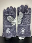 Atlas Blue Chip Welding Aluminum Leather Gloves #400 Heat Resistant Protection. Fixed Price $25.50.