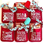3 Pcs Sweet Christmas Pot Holder Oven Mitt Set Gift Teacher Coworker Family. Fixed Price $24.82.