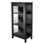 Winsome Poppy Display Cabinet With 3 Sided Tempered Glass 47DOT2IN. Fixed Price $200.76.