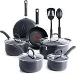 T-fal Ultimate Hard Anodized Nonsti Cookware Set 12 Piece, Oven Broiler. Fixed Price $246.99.