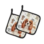 Carolines Treasures WDK7435PTHD 7.5 X In. Blenheim English Toy Spaniel Co.... Fixed Price $30.72.
