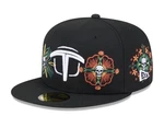 Olmecas Tabasco Hat Size 7 1/4 Day Of The Dead Skull & Flowers New Era Cap. Fixed Price $159.95.