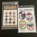 Pot Holders Oven Mitts Pattern Lot Tiger Lily Press Little Country Quilts Uncut. Fixed Price $13.99.