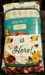 Pioneer Woman Kitchen Apron Potholder Oven Mitt Set Harvest Rose - Fall Is Here. Fixed Price $9.99.