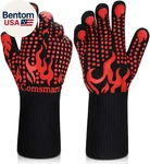 Bbq Gloves, 1472 Degree F Heat Resistant Grilling Silicone Non-slip Oven. Fixed Price $23.86.