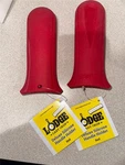 Lodge Deluxe Hot Handle Holder, Red Silicone / #ASDHH41 Free Shipping Set Of 2. Fixed Price $19.95.