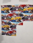 Alexander Henry Fabric Phil's Drive-in 2006 3/4 Yard Washed. Fixed Price $7.50.