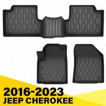 3PCS Tpe Floor Mats Liners For 2016 2017 2018-2023 Jeep Cherokee All Weather New. Fixed Price $71.49.