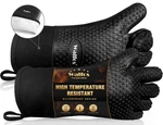 Walfos Silicone Bbq Heat Resistant Grilling Gloves, Premium Non-slip.... Fixed Price $23.48.