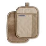 2 Pack Kitchenaid Beacon Heat Resistant Pot Holders Silicone Grip Pads. Fixed Price $10.99.
