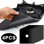 4PCS Gas Stove Protector Pads Reusable Non-stick Liner For Kitchen Cookware. Fixed Price $11.99.