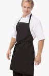 Chef Works Apkbl-blk Black Basic Bib Apron, 33-INCH By 27.5-INCH. Fixed Price $14.00.