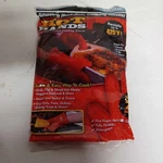 New Package Ontel Hot Hands 2 Gloves Non Slip Silicone Cooking Grilling Stove. Fixed Price $16.00.