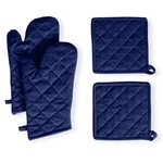 Native Fab 4 Piece Set - 2 Oven Mitts & Potholders, Heat Resistant, 100% Cotto. Fixed Price $47.97.