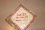 Nos Vintage Advertising Hot Pad Kaier Brewing Co. Mahanoy City,. Fixed Price $10.95.