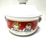 Campbells Soup Bowl Vintage Kids M'm! Good With Lid. Fixed Price $19.00.
