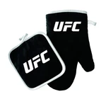 Ufc Black Oven Mitt/pot Holder - Pro Specialties Group One Size,. Fixed Price $17.60.
