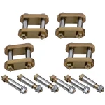 Leaf Spring Suspension Shackle Replacement Set For Tandem Axle UO12-016. Fixed Price $68.48.