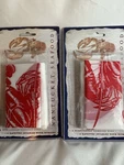 Nantucket Disposable Lobster Seafood Bibs Set Of 2- (8 Total) Great Fun. Fixed Price $19.00.