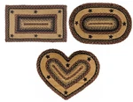 Blackberry Star Braided Area By Ihf Rugs. Oval & Rectangle. Many Sizes.. Fixed Price $381.38.