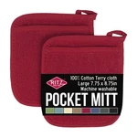 Ritz Terry Pocket Mitt & Hot Pad: Unparalleled Heat Resistant, Durable 100% C.... Fixed Price $18.54.