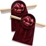 Set 2 Church Tithe Offering Bags With Wooden 13.78 X 5.71 Inch, Red. Fixed Price $70.99.