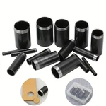 Sizes Round Hole PUNCH(1-15MM), Hollow Cutter Tool Set With Storage Cas. Fixed Price $11.13.