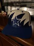 Vintage Dallas Cowboys Sharktooth Snapback Hat Logo Athletic Nfl Pro Line 90S. Fixed Price $80.00.
